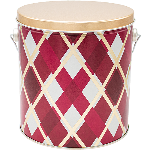 Burgundy Diamonds - Holiday Tin