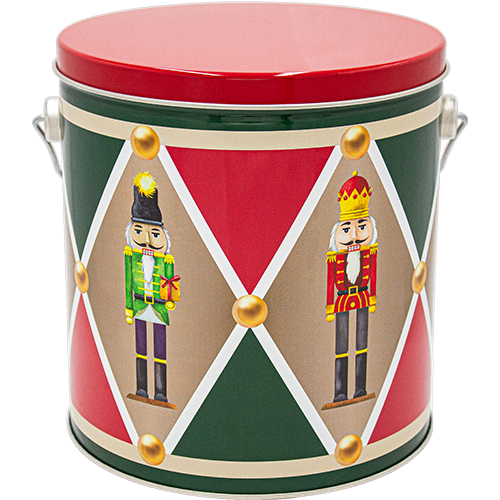 1 Gallon Nut Cracker - Holiday Tin