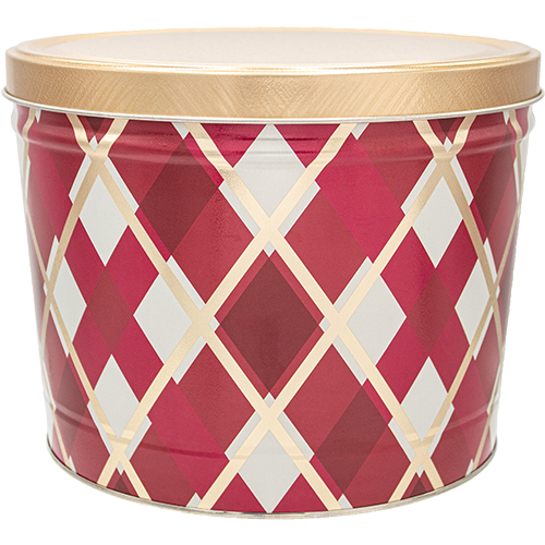 Burgundy Diamonds - Holiday Tin