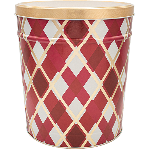 Burgundy Diamonds - Holiday Tin