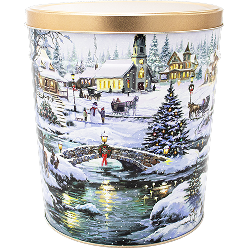 3.5 Gallon Icy Lights- Holiday Tin